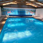 Courtyard Holiday Cottages Wigtown, view of the indoor swimming pool