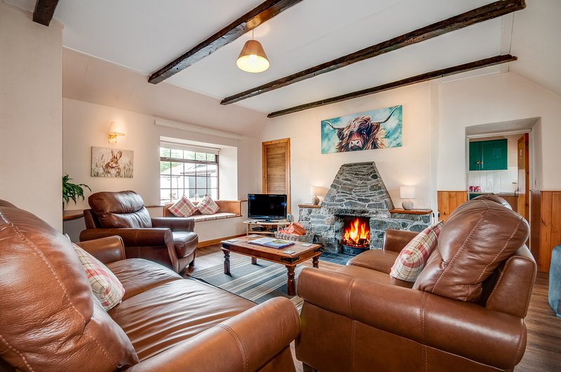 Image of living room at Courtyard Cottages Wigtown
