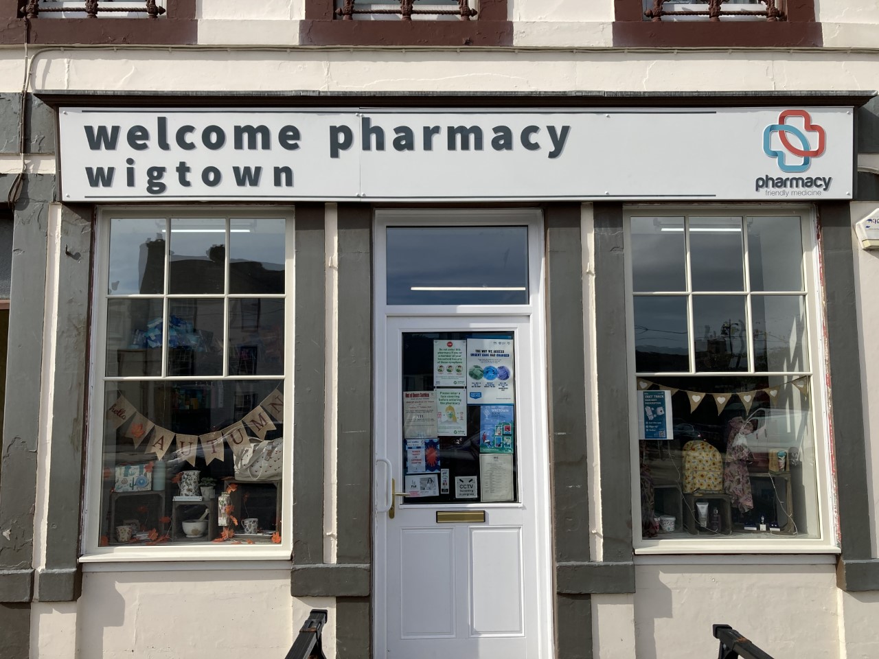 Wigtown Pharmacy outside photo of shop